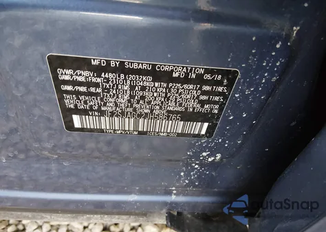 2018 Subaru Forester 2.5I Premium z USA, uszkodzony, nr VIN JF2SJAGC2JH586765